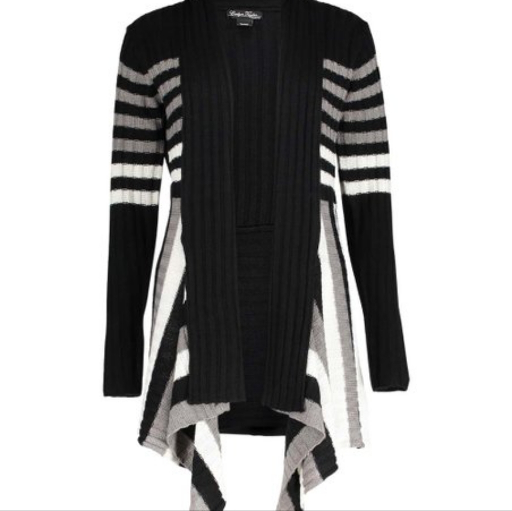 Womens long Sleeved Cardigan Sweater Jacket